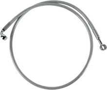 Load image into Gallery viewer, Brake Line - Front (Upper) - Stainless Steel DragSpecialties 640310 - Main Product View