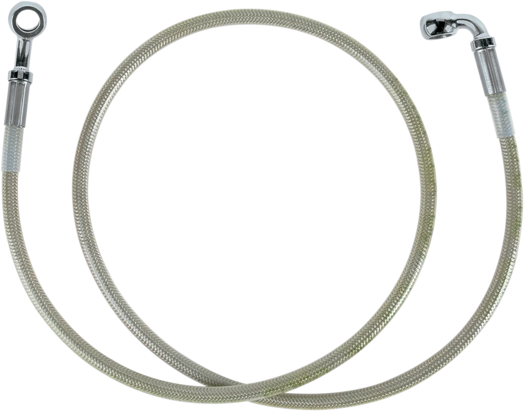 Brake Line - Front (Upper) - Stainless Steel DragSpecialties 640311 - Main Product View