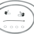 Load image into Gallery viewer, Brake Line - Front (Upper) - Stainless Steel DragSpecialties 660310 - Main Product View