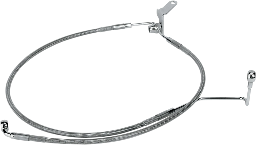 Brake Line - Rear - +3" - Softail DragSpecialties 640223-3 - Main Product View