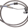 Load image into Gallery viewer, Brake Line - Rear - ABS - Stainless Steel DragSpecialties 6142100 - Main Product View