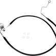 Load image into Gallery viewer, Brake Line - Rear - Black DragSpecialties 640223-BLK - Main Product View