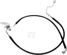 Load image into Gallery viewer, Brake Line - Rear - Black DragSpecialties 640223-BLK - Main Product View