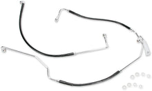 Load image into Gallery viewer, Brake Line - Rear - Black DragSpecialties 640231-BLK - Main Product View
