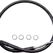 Load image into Gallery viewer, Brake Line - Rear - Master Cylinder to ABS - Black DragSpecialties 618603-BLK - Main Product View