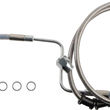 Load image into Gallery viewer, Brake Line - Rear - Master Cylinder to ABS - Stainless Steel DragSpecialties 618598 - Main Product View