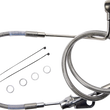 Load image into Gallery viewer, Brake Line - Rear - Non-ABS - Stainless Steel DragSpecialties 621225 - Main Product View