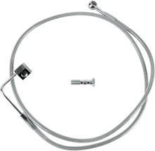 Load image into Gallery viewer, Brake Line - Rear - Stainless Steel DragSpecialties 640220 - Main Product View