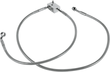 Load image into Gallery viewer, Brake Line - Rear - Stainless Steel DragSpecialties 640221 - Main Product View