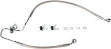 Load image into Gallery viewer, Brake Line - Rear - Stainless Steel DragSpecialties 660320 - Main Product View