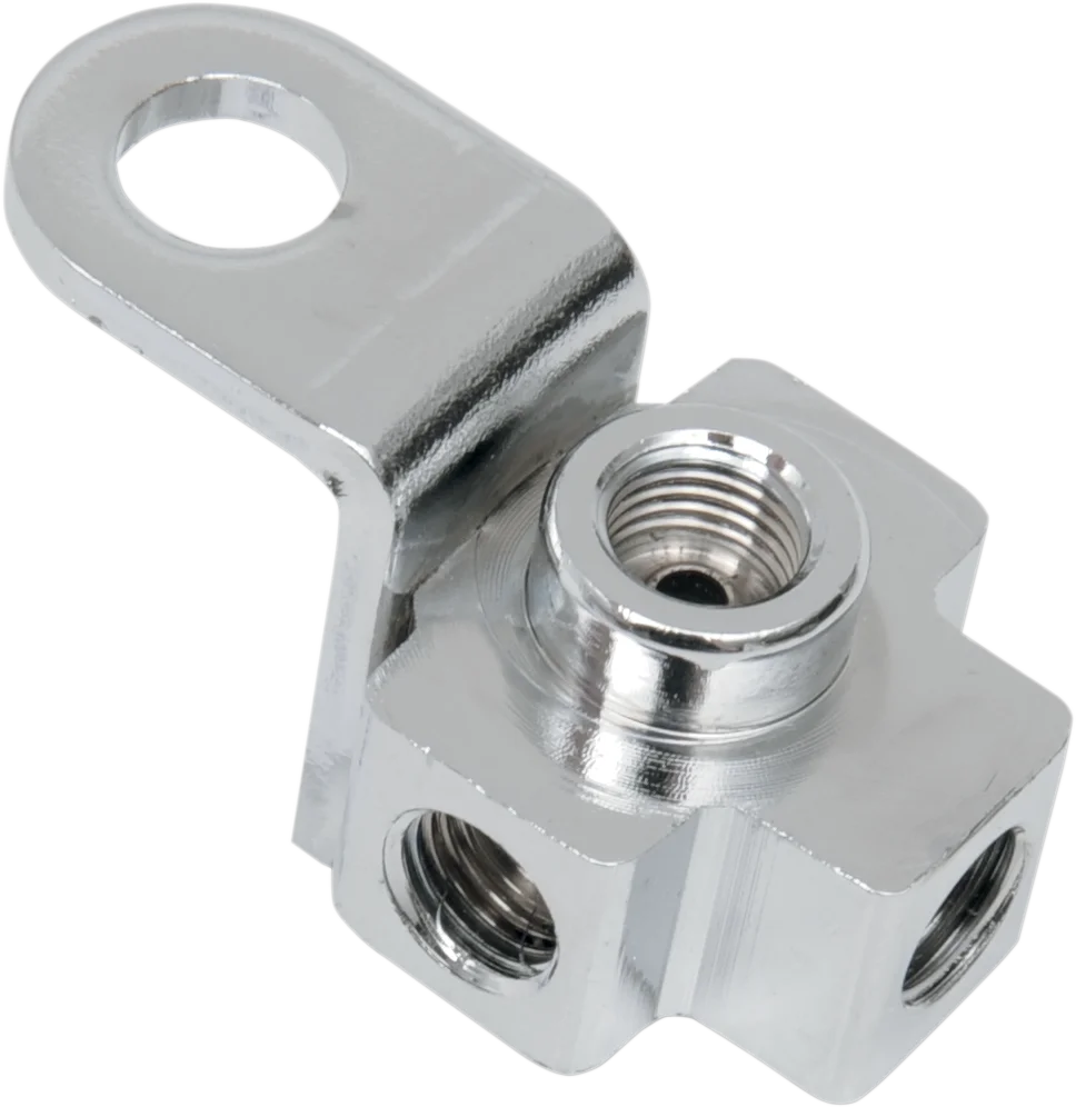 Brake Line Tee - Rear DragSpecialties 71281 - Main Product View