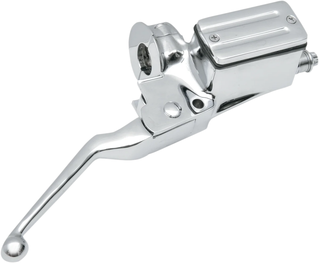 Brake Master Cylinder - 11/16" - Chrome DragSpecialties 07-0543-1NU - Main Product View