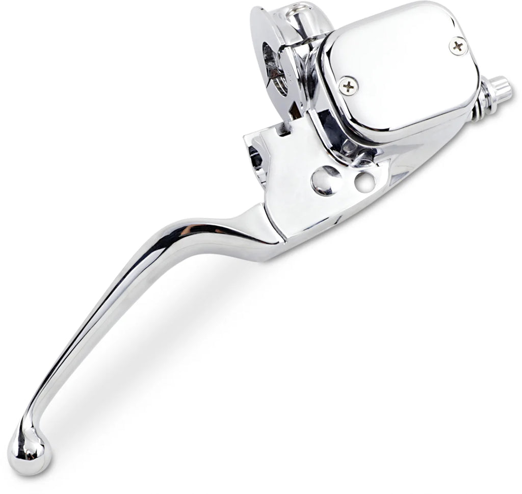 Brake Master Cylinder - 9/16" - Chrome DragSpecialties H07-0748-1 - Main Product View
