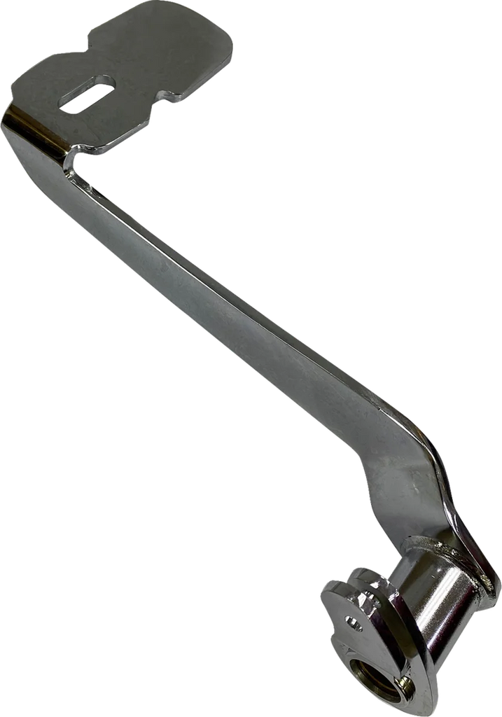 Brake Pedal - Chrome - FXST DragSpecialties B35-0173 - Side View