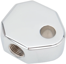 Load image into Gallery viewer, Brake Tee - 1/8" NPT - X3 DragSpecialties 304039 - Main Product View