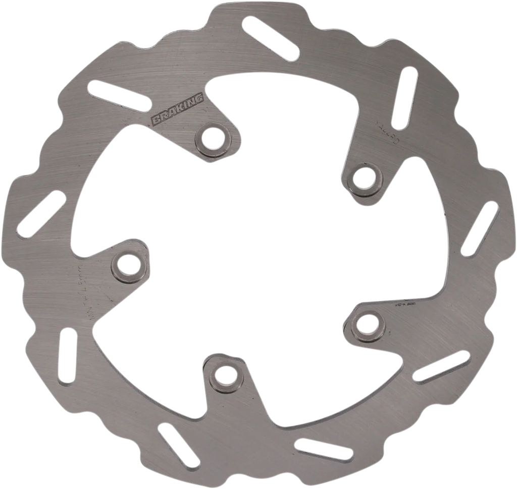 Braking Brake Rotor - Kawasaki - WF7104 WF7104 - Side View