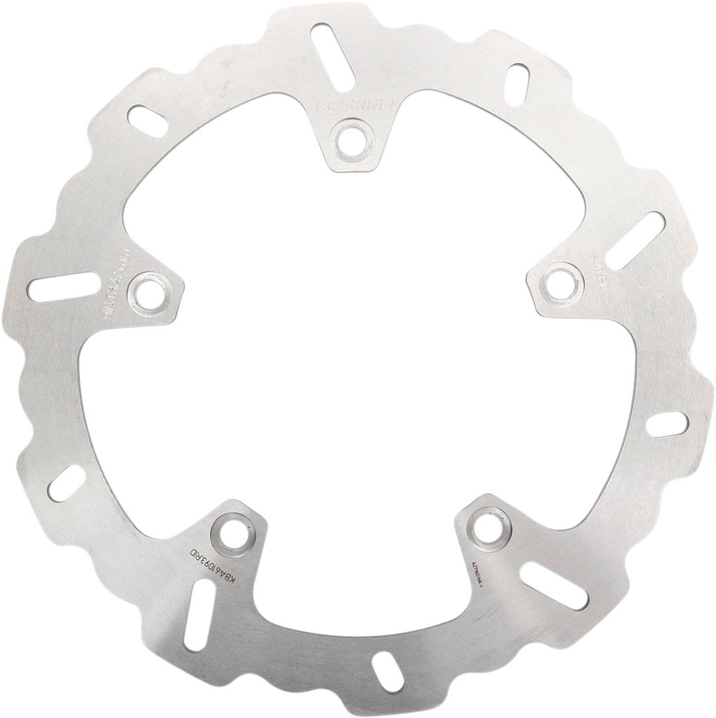Braking Brake Rotor - Rear - BW06RID BW06RID - Side View