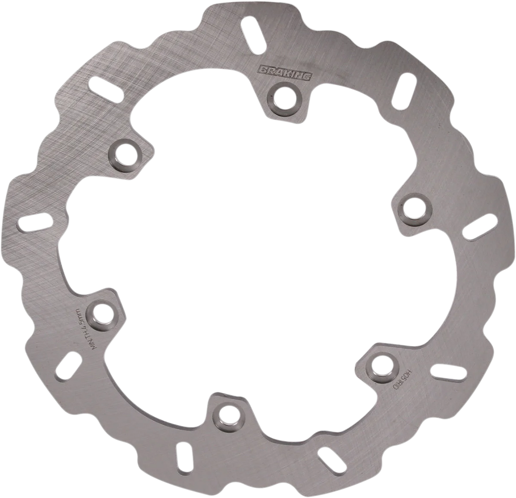 Braking Brake Rotor - Rear - KW40RID KW40RID - Side View