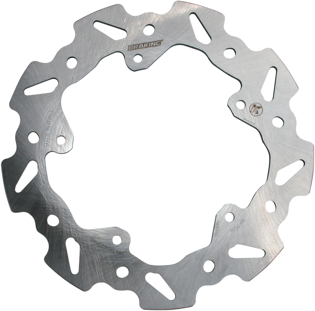 Braking Brake Rotor - Rear - WF7508 WF7508 - Side View