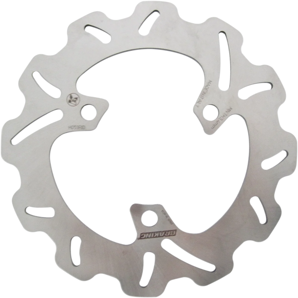 Braking Brake Rotor - TRX - HO53RID HO53RID - Side View