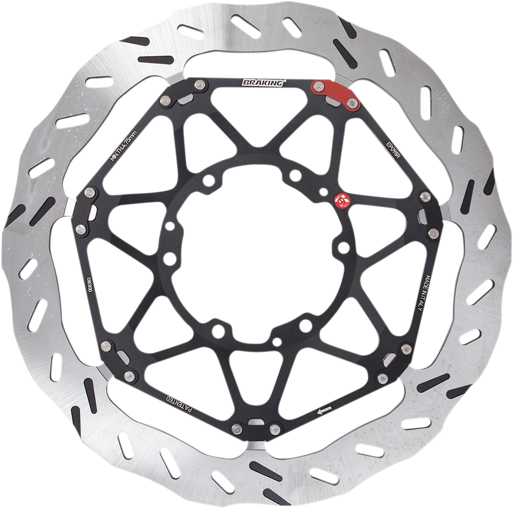 Braking EPTA Brake Rotor - Kawasaki EP090R - Side View