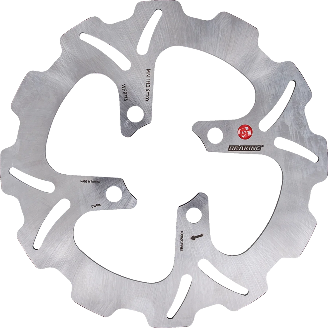 Braking Rear Fixed Rotor WF8510 - Side View