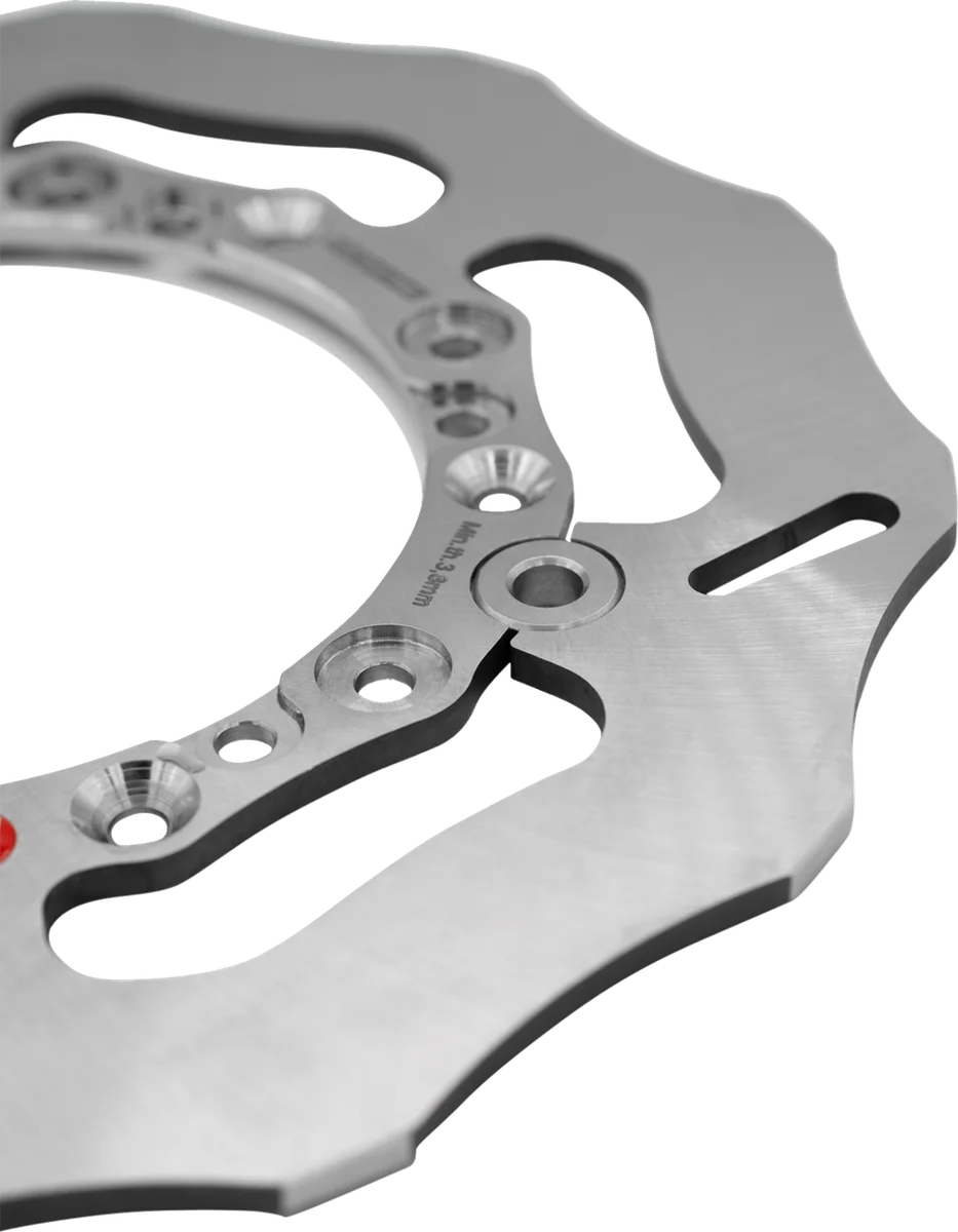 Braking S3 Brake Rotor - Rear Left/Right - 220 mm S34501 - Side View