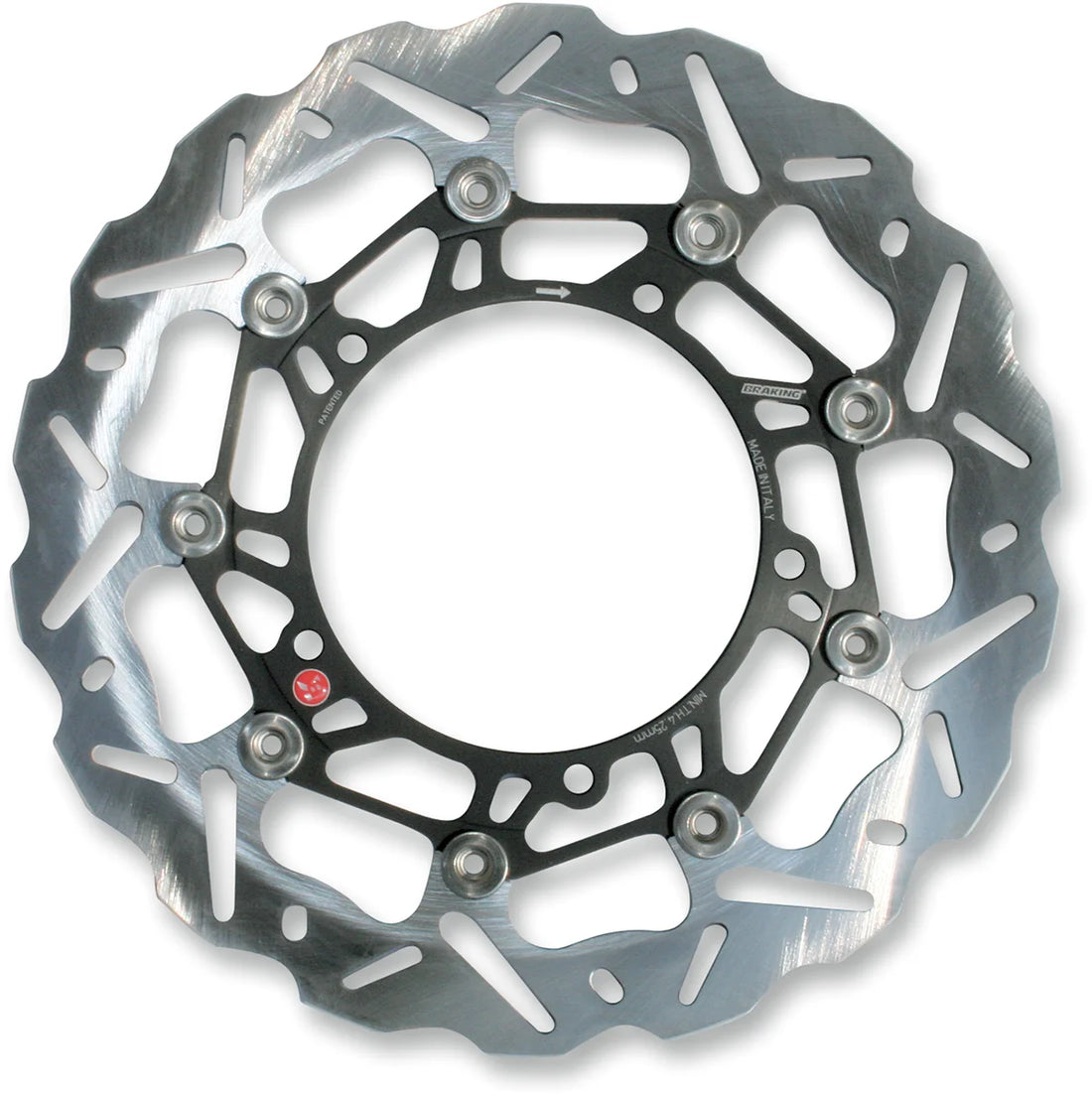 Braking SK2 Brake Rotor - Ducati WK110R - Side View