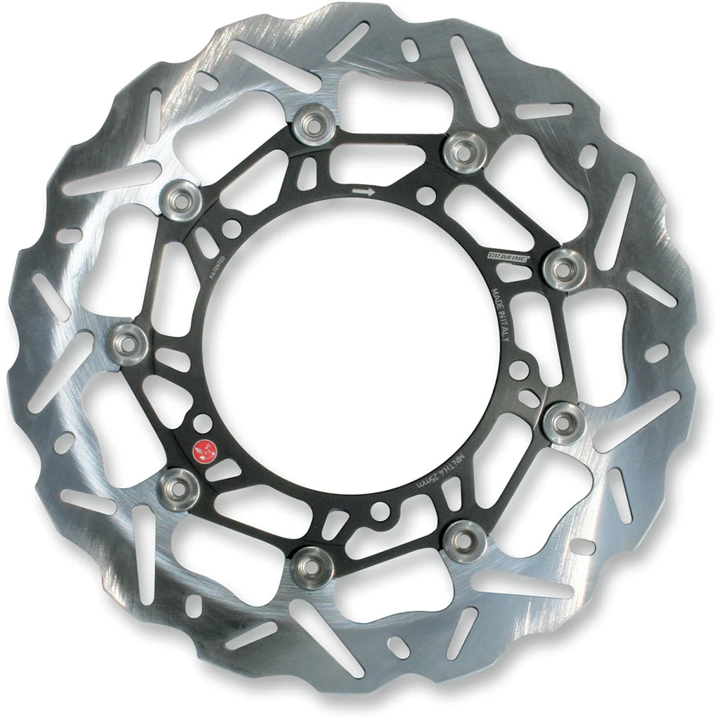 Braking SK2 Brake Rotor - Yamaha WK078L - Side View