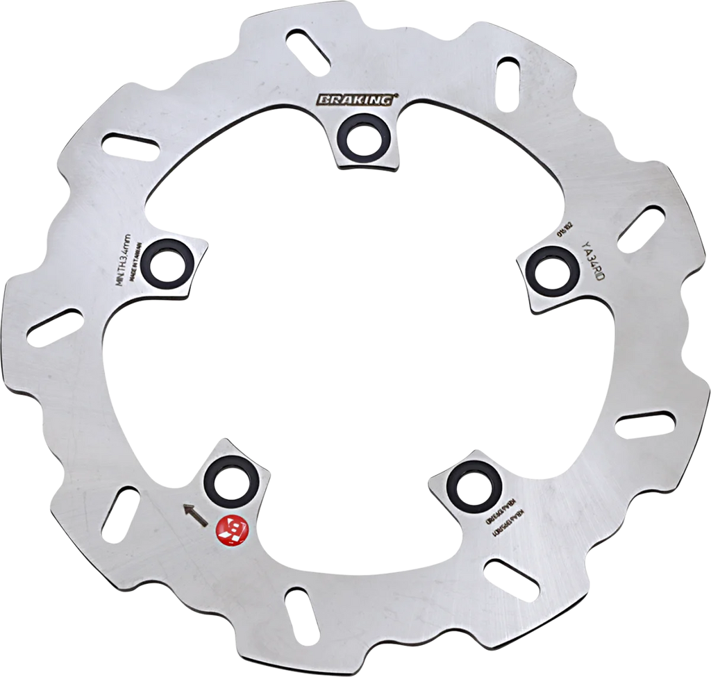 BrakingBrake Rotor - Rear - YA34RIDYA34RID - Main Product View