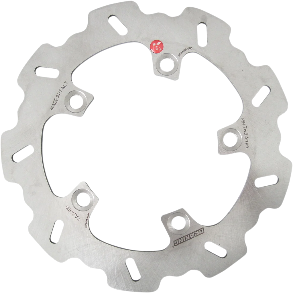 BrakingBrake Rotor - Rear - YA34RIDYA34RID - Side View