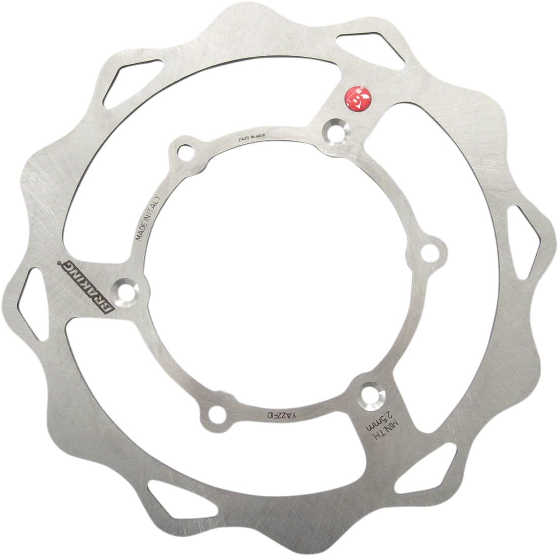 BrakingBrake Rotor - Suzuki/Yamaha - YA22FIDYA22FID - Side View