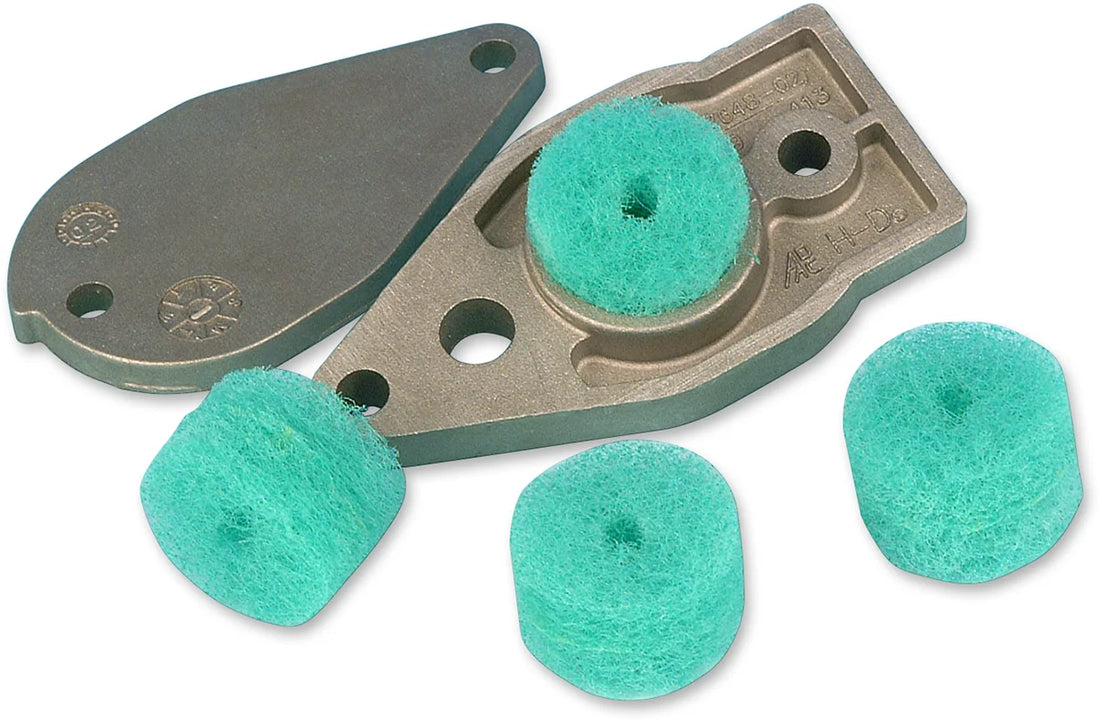 Breather Cover Filter - Twin Cam James Gasket JGI-63815-99 - Side View