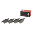 Load image into Gallery viewer, Brembo 00-02 Mercedes-Benz E320/CLK320/CLK430/SLK320/E430 Front Low-Met Brake Pad - Back View