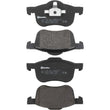Load image into Gallery viewer, Brembo 00-06 Volvo S60/ Volvo XC70/ Volvo V70/ Volvo S80 Front Low-Met Brake Pad - Back View