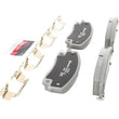 Load image into Gallery viewer, Brembo 05-08 Chrysler 300/ Dodge Charger/Challenger/Magnum Front NAO Brake Pad - Back View