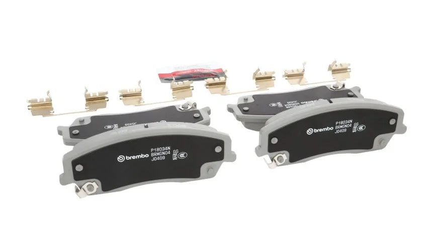 Brembo 05-08 Chrysler 300/ Dodge Charger/Challenger/Magnum Front NAO Brake Pad - Additional View 10