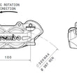 Load image into Gallery viewer, Brembo 06-09 Aprilia RSV 1000 R Factory/2010 RSV4 Factory P4.32 Brake Caliper - Front Left - Detail View