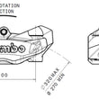Load image into Gallery viewer, Brembo 08-12 BMW F650GS/13-18 F700GS/08-18 F800GS M4.32 Brake Caliper - Front Left - Detail View
