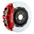 Load image into Gallery viewer, Brembo 08-14 Challenger SRT-8 Fr GT BBK 6Pis Cast 380x34 2pc Rotor Slotted Type3-Red
