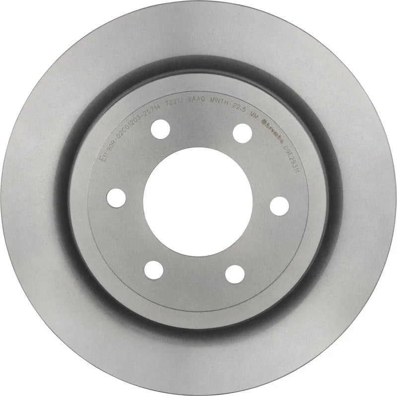 Brembo 08-21 Lexus LX570/Toyota Land Cruiser/08-22 Sequoia/07-21 Tundra Rear UV Coated Rotor