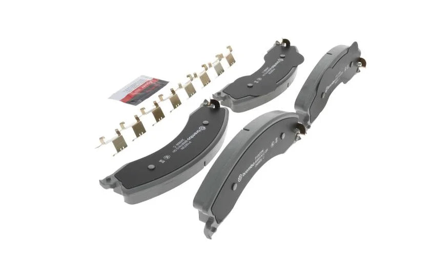Brembo 09-17 Chevrolet Silverado 2500 HD/GMC Sierra 2500 HD/Silverado 3500 HD Front NAO Brake Pad - Additional View 5