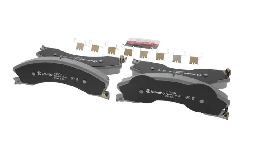 Brembo 09-17 Chevrolet Silverado 2500 HD/GMC Sierra 2500 HD/Silverado 3500 HD Front NAO Brake Pad - Additional View 11