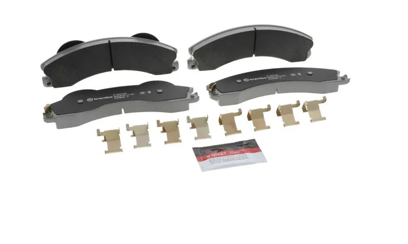 Brembo 09-17 Chevrolet Silverado 2500 HD/GMC Sierra 2500 HD/Silverado 3500 HD Front NAO Brake Pad - Additional View 13