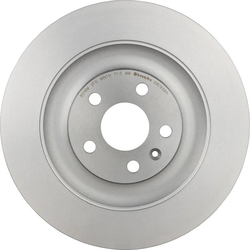 Brembo 15-18 Porsche Macan Front Grooved UV Coated Rotor