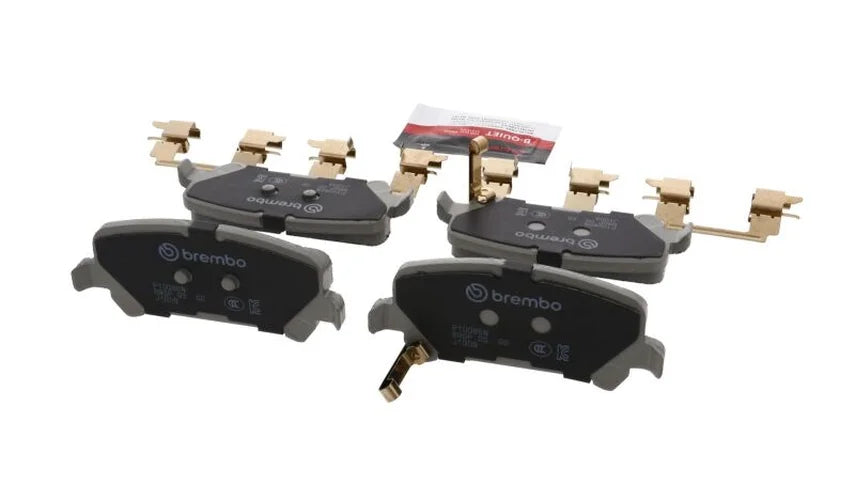 Brembo 15-20 Chevrolet Colorado/ GMC Canyon Rear NAO Brake Pad - Installation View