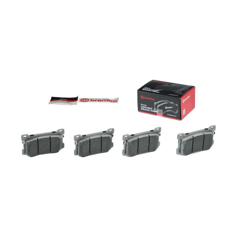 Brembo 16-17 Hyundai Genesis/ Genesis G80/ Kia K900 Front NAO Brake Pad - Back View