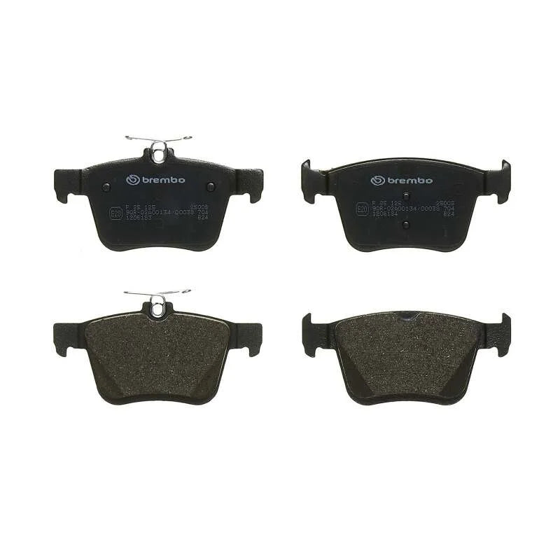 Brembo 16-18 Volkswagen Jetta/e-Golf/ Audi A3 Sportback e-tron Rear Low-Met Brake Pad - Detail View