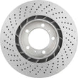 Load image into Gallery viewer, Brembo 18-22 Jeep Wrangler Rear UV Coated Rotor for 2009-2016 Porsche 911 Carrera Front Right