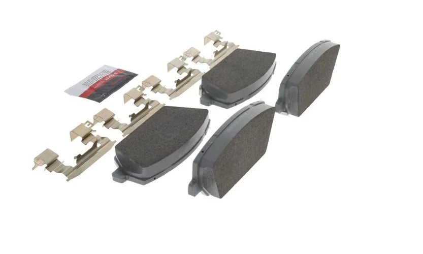 Brembo 19-22 Hyundai Santa Fe/ Hyundai Veloster N Front NAO Brake Pad - Installation View